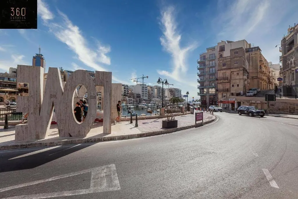 Appartement Modern Fully Equipped 1Br Home In St Julians By 360 Estates San Ġiljan